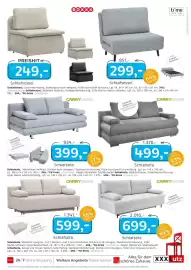 XXXLutz Prospekt Seite 7: Schlafsessel €299,00, BOXXX Schlafsessel €249,00