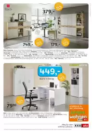 XXXLutz Prospekt Seite 13: Carryhome Drehstuhl €79,90, Stylife Eckschreibtisch €749,00