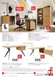 XXXLutz Prospekt Seite 14: ECKSCHREIBTISCH €649,00, Schreibtisch €449,00