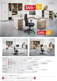 XXXLutz Prospekt Seite 4: Voleo chefsessel €249,00, Voleo eckschreibtisch €349,00