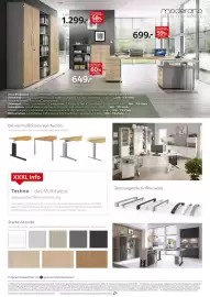 XXXLutz Prospekt Seite 8: Moderano sideboard €649,00, Büro €1.299,00