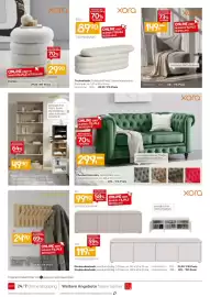 XXXLutz Prospekt Seite 6: Xora Sessel €149,00, Xora chesterfield-sofa €299,00