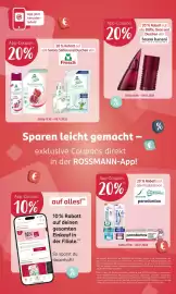 Rossmann Prospekt Seite 2: App-Coupon, Sensodyne PROSCHMELZ