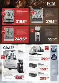 Hirsch und Ille Prospekt woche 43 Seite 10: Synchronika II Siebträger-Espressomaschine €3.195,00