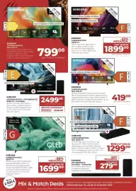 Hirsch und Ille Prospekt woche 43 Seite 2: SAMSUNG QLED-TV €1.699,00, SAMSUNG GU50M71HAUXZG Mini LED-TV €419,00