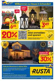 Rusta Prospekt woche 43 Seite 20: LED-Laterne Victor €3,49, Dekorationsbeleuchtung Horten €6,45