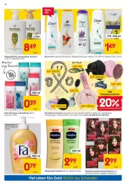 Rusta Prospekt woche 43 Seite 16: Haarfarbe Schwarzkopf Brillance €2,99, Körperlotion Vaseline €2,99