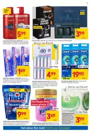 Rusta Prospekt woche 43 Seite 17: Zahnbürstenkopf Fresh & Go €4,99, Zahncreme Blend-A-Med 3D €1,49