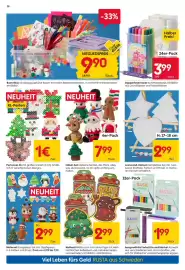 Rusta Prospekt woche 43 Seite 18: Christmas Coloring Book €2,99, Malerset Komplettes Set mit Gipsfiguren €2,99