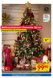 Rusta Prospekt woche 43 Seite 4: Weihnachtsbaum Chamonix €99,90