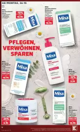 Kaufland Prospekt Seite 14: MIXA Anti-Unreinheiten Mattierende Gel-Creme €10,95