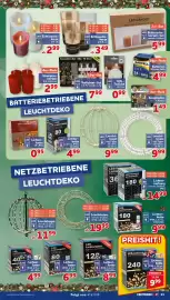 CENTERSHOP Prospekt woche 44 Seite 11: LED-Vorhang-Lichterkette €14,99, LED Echtwachskerze €3,49