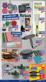 CENTERSHOP Prospekt woche 44 Seite 15: Mebus Wecker €7,99, Raclettegrill €29,99