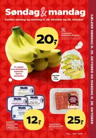 Kvickly tilbudsavis Side 1: Graasten Sønderjyske Fristelser pålægssalat €12,00, Coop hakket okse/grønt €25,00