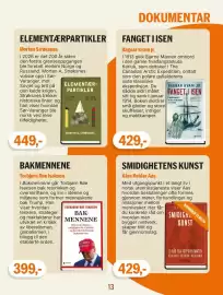Ark Bokhandel kundeavis Side 13: Ragnar Kvam jr. Fanget i isen €429,00, Smidighetens kunst €429,00