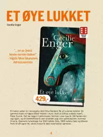 Ark Bokhandel kundeavis Side 4: Cecilie Enger Et øye lukket €429,00