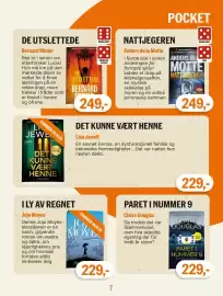 Ark Bokhandel kundeavis Side 7: Claire Douglas Paret i nummer 9 €229,00, I ly av regnet €229,00