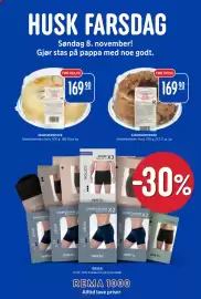 Rema 1000 kundeavis uke 44 Side 18: Mesterbakeren sjokoladekake €169,90, Mesterbakeren marsipankake €169,90