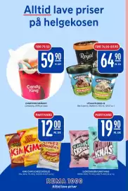 Rema 1000 kundeavis uke 44 Side 19: Ben & jerry's Diplom-is €64,90, Candyking smågodt €59,90