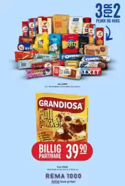 Rema 1000 kundeavis uke 44 Side 4: All kjeks, Grandiosa Full Pakke €39,90