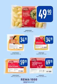 Rema 1000 kundeavis uke 44 Side 8: Bama kålrotstappe €34,90, Bama mandelpoteter €49,90