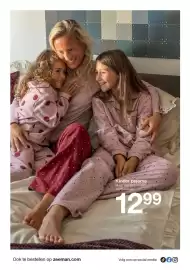 Zeeman folder Pagina 4: Kinder pyjama Maat 134-164/8-14Y 100% katoen 1299 Ook te bestellen op zeeman.com Volg ons op social