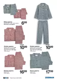 Zeeman folder Pagina 7: Baby pyjama Maat 68-86/4-18M. 100% katoen. Binnenkort verkrijgbaar 699 Kinder pyjama Maat