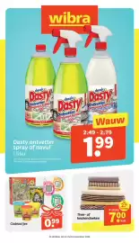 Wibra folder week 43 Pagina 1: Cadeautjes €0,99, Thee- of keukendoeken €7,00