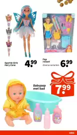 Wibra folder | Sint Pagina 11: Pop reisset €6,99, Babypop met bad €7,99