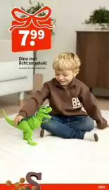 Wibra folder | Sint Pagina 12: Dino met licht en geluid €7,99