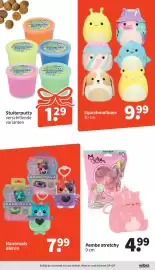 Wibra folder | Sint Pagina 4: Squishmallows €9,99, Nanomals dieren €7,99
