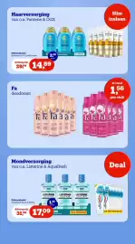 Bol.com folder week 44 Pagina 13: Haarverzorging van o.a. Pantene & OGX €14,89, Fa deodorant €1,56