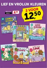 Boekenvoordeel folder Pagina 4: LIEF EN VROLIJK KLEUREN Sunny Vibes PER STUK BEKIJK >> COMFY & COSY LIEF & VROLIJK KLE 6,99
