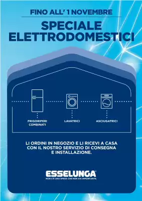Esselunga | Speciale Elettrodomestici (valido fino al 1-11)