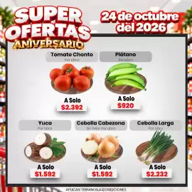 Catálogo Supermío Página 2: Cebolla Cabezona €1.592,00, Cebolla Larga €2.232,00