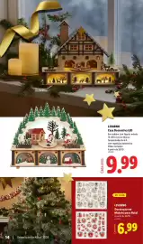 Folheto Lidl Página 14: A+ - decoracion de machina €6,99, Madeira - lisa decorativo led €9,99