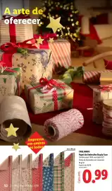 Folheto Lidl Página 32: A+ - papel de embutillo €0,99