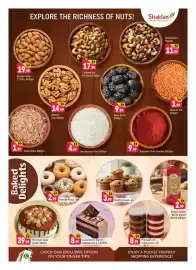 Shaklan leaflet Page 3: Premium Jar Cake Pastry €8,99, Bakers World White Sliced Bread €2,99