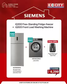 ECity catalogue Page 3: DUBAI HOME FESTIVAL 16 OCT-1 NOV 2026 E>CITY EXPERIENCE THE FUTURE OF ELECTRONICS SIEMENS iQ300