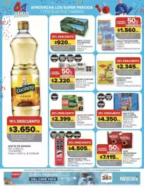 Catálogo Carrefour Página 3: Pringles - papas fritas tubo sabor original €4.505,00, Cocinero - aceite de girasol €3.650,00