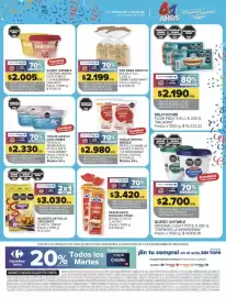 Catálogo Carrefour Página 6: Pan para pancho bolsa €2.199,00, Queso untable fontina/jamón €2.005,00
