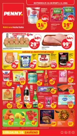 Penny Market leták týden 44 Strana 1: Naturalia mandle plátky €24,90, Hamé slazená švestková povidla €29,90