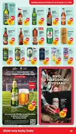 Penny Market leták týden 44 Strana 16: Svijany světlý ležák €15,90, Radegast rye hořká 12 €21,90