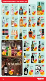 Penny Market leták týden 44 Strana 17: Bohemia Sekt €119,90, Frizzante vinum regum růžové, bílé €12,90