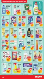 Penny Market leták týden 44 Strana 21: Kotex tampony €39,90, Clina ptyle na odpadky s vůní levandule €21,90