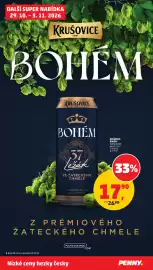 Penny Market leták týden 44 Strana 31: Krušovice Bohém ležák €17,90