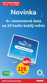 Penny Market leták týden 44 Strana 33: Předplacená karta go 2 gb €119,00