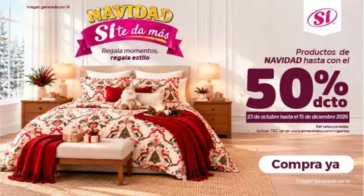 Almacenes Sí (válido hasta 15-12)