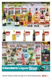 Liquor Shop catalogue Page 1: Gordon's London Dry Gin €169,99, African Dew Cream Liqueur €119,99