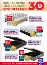Dial a Bed catalogue Page 3: Legendary Healthsmart Plush Comfort King Extra Length Bed Set €43.199,00